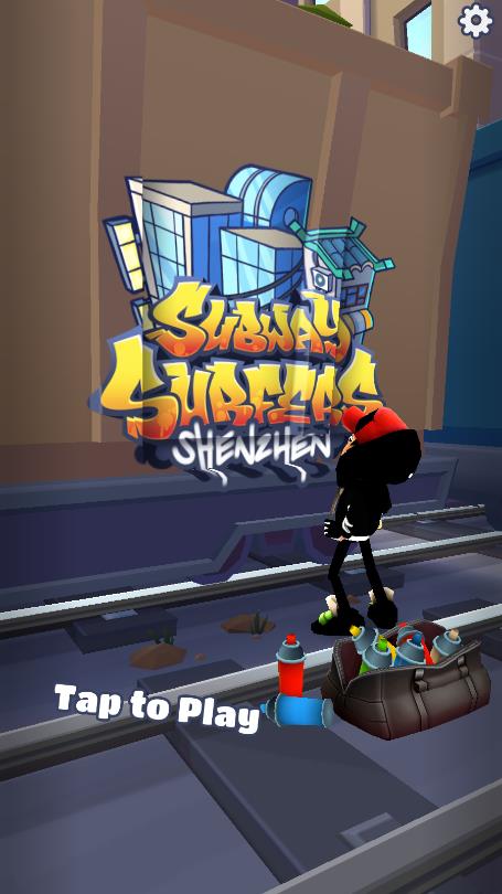 地铁跑酷黑色金币版本(Subway Surf)