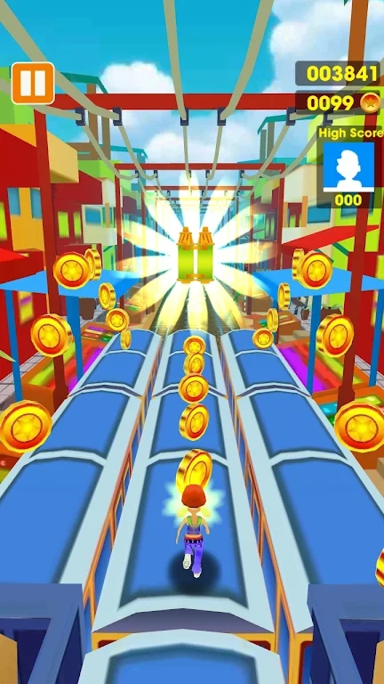 地铁列车环形流道官方版Subway Train Endless Runner截图2