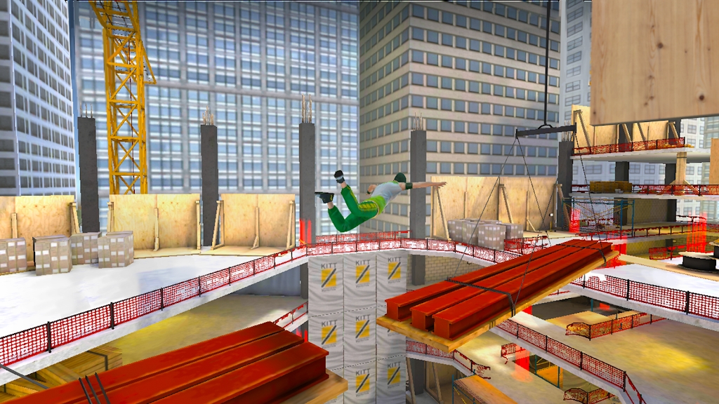 跑酷模拟器3D官方版Parkour Simulator 3D - Stunts And Tricks截图3