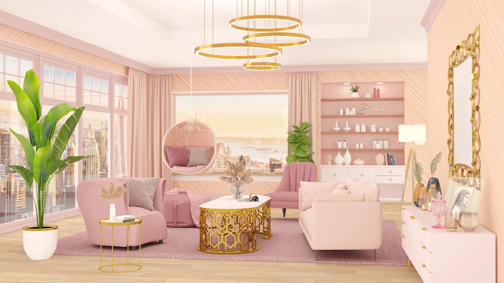 粉红色家居设计官方版Pink Home Design截图2