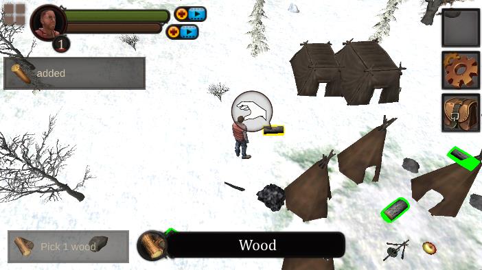 Winter Island CRAFTING GAME 3D冬季岛无限生命能量破解版截图3