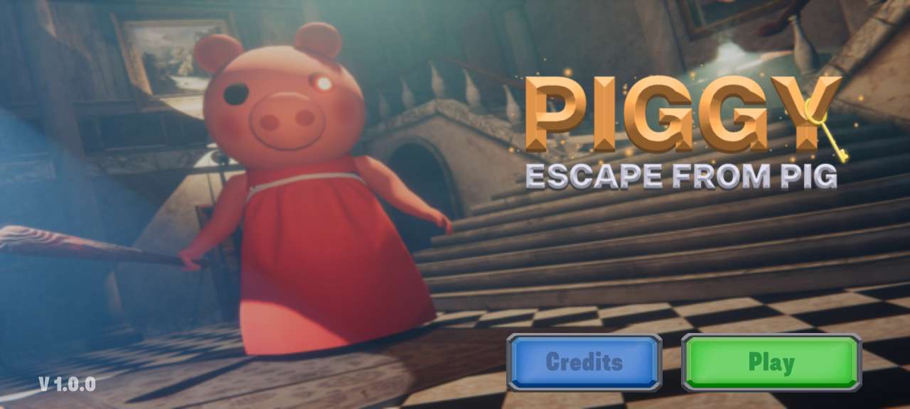 恐怖的小猪佩奇游戏官方版本Piggy - Escape from pig截图2