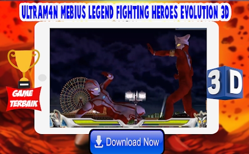 奥特格斗梦比优斯英雄3D最新版(Ultrafighter : Mebius Heroes 3D)截图3