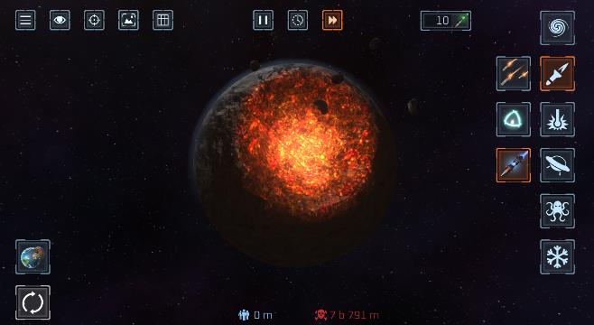 Solar Smash星球爆炸模拟器MOD版截图3