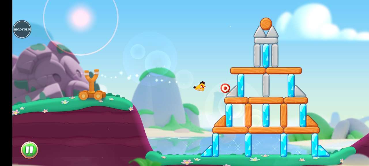 愤怒的小鸟之旅破解版(Angry Birds)截图2