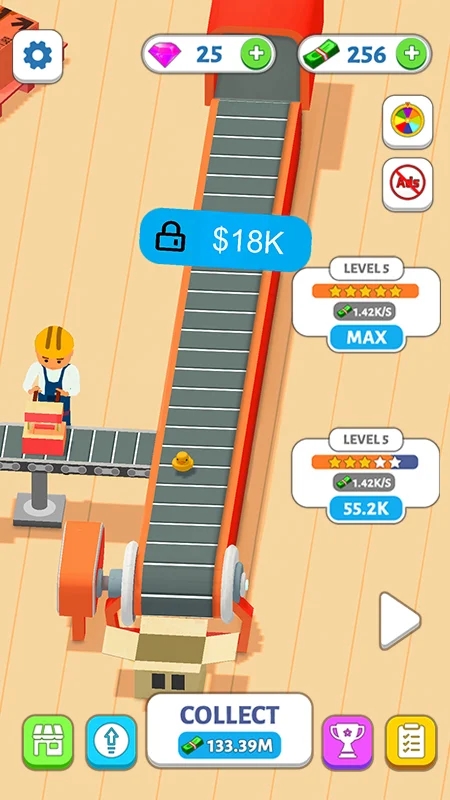 闲置玩具工厂官方版(Idle Toy Factory Tycoon)截图2