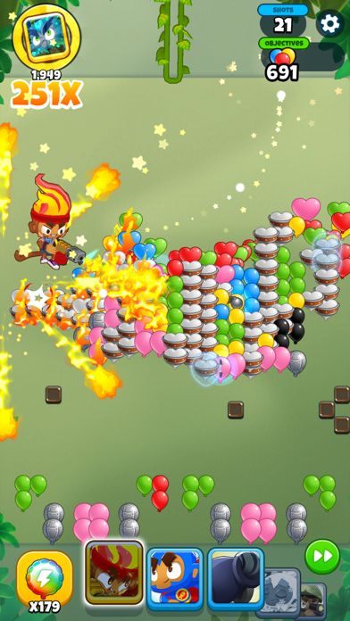 气球爆炸消除内置作弊菜单版Bloons Pop截图3