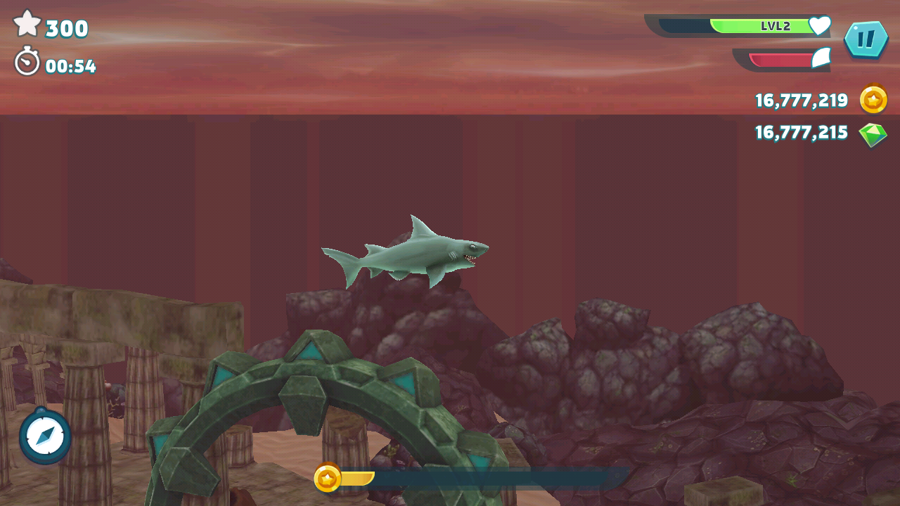 Hungry Shark(饥饿鲨进化国际版无限金币版)截图3