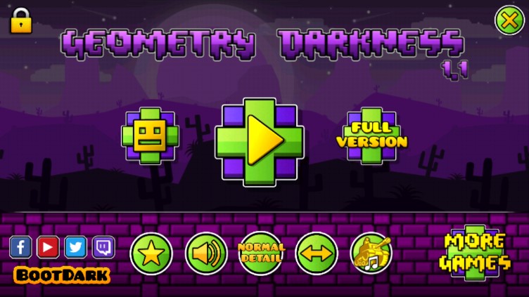 Geometry Dash Darkness(几何暗度无广告版)