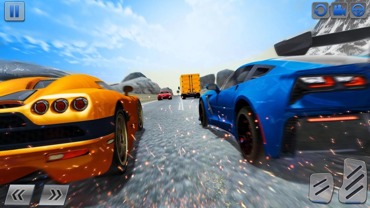 Fast Car Traffic Racing交通赛车大量货币版截图3