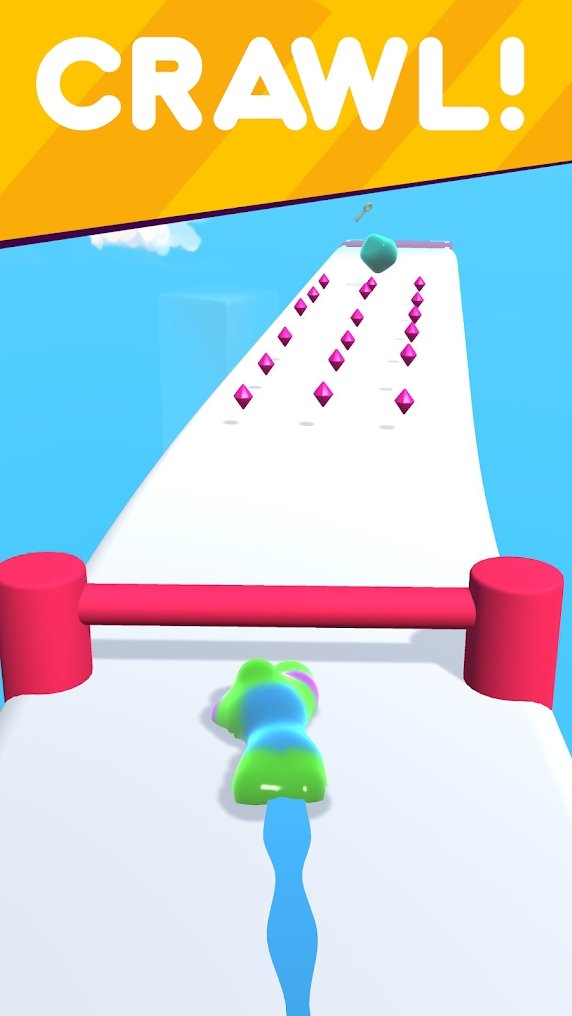 Blob Runner 3D(最佳果冻无限钻石版)截图3