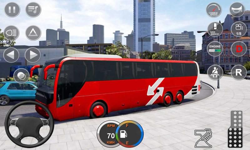 Impossible Bus Stunt Driving印度山区公交车道官方版截图3