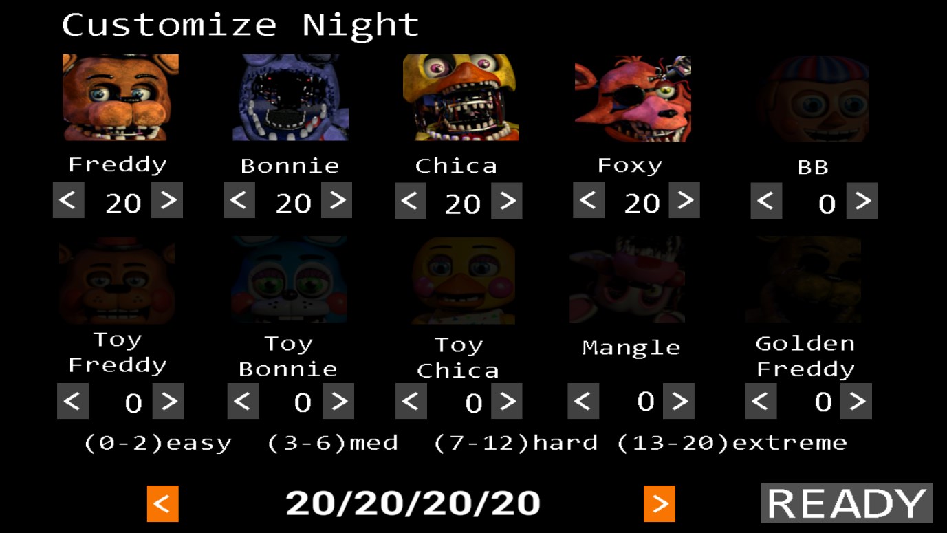 玩具熊的五夜后宫2之定制之夜官方版Five Nights at Freddys 2截图2