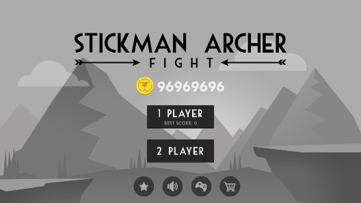 Stickman Archer Fight火柴人弓箭手双人对决无限金币版