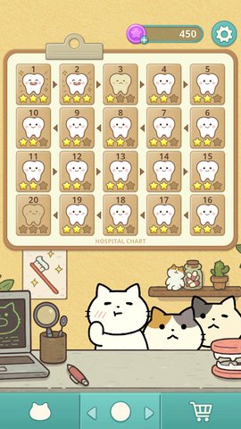 Fantastic Cats Dentist Brick Breaker神秘的猫咪牙科打砖块破解版截图3