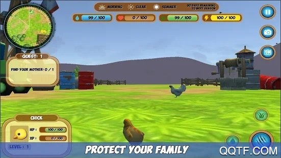 我的鸡模拟器手游最新版(My Chicken Simulator)截图2