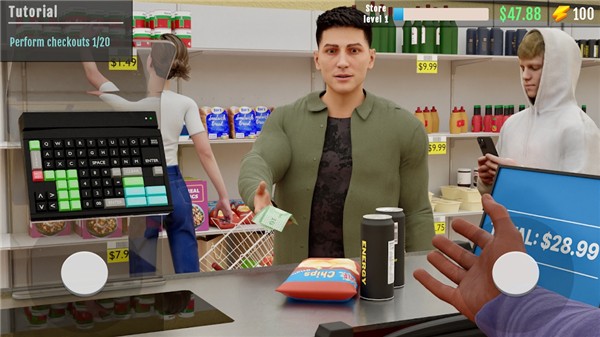 超市模拟器3d手机版(Supermarket Manager Simulator)截图2