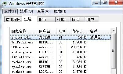 Win7系统开机出现黑屏，可是只有鼠标该如何解决