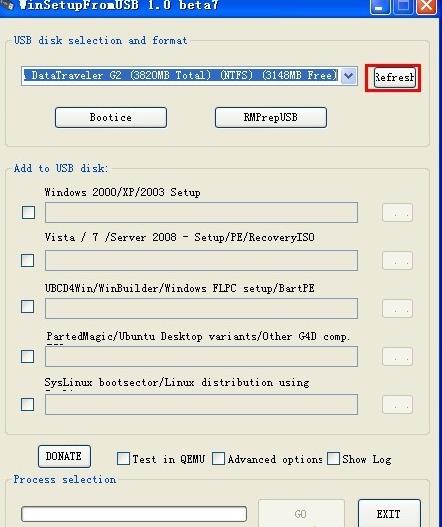 U盘安装XP系统时出现INF file txtsetup.sif错误提示怎么解决