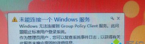 Win8.1系统提示“无法连接Group policy client服务”怎么办