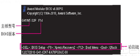 技嘉主板进bios通用方法