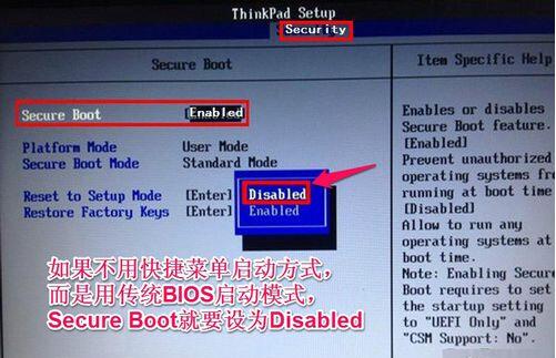 联想/ThinkPad笔记本U盘启动