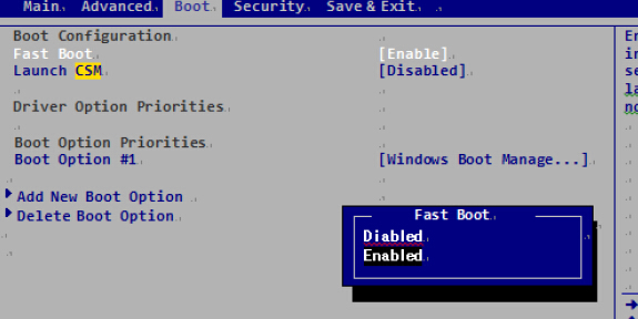 Fast Boot、Quick Boot与Security Boot的设置