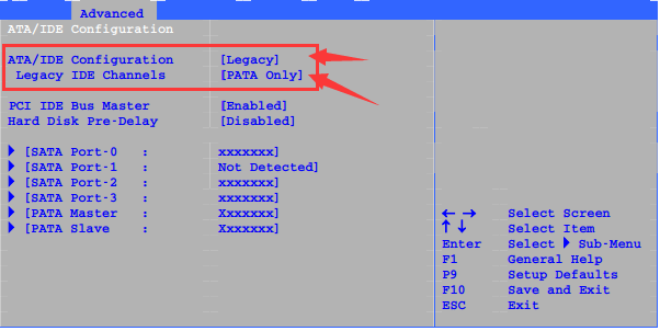 Intel D915PSY主板切换SATA与IDE模式