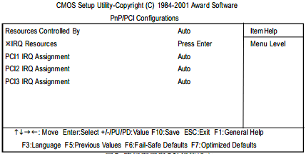 GA-8IDXH主板BIOS设置－PCI组设置