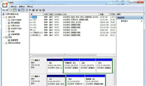 如何合理分配win7系统磁盘