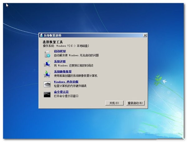 win7无法进入系统的解决方法